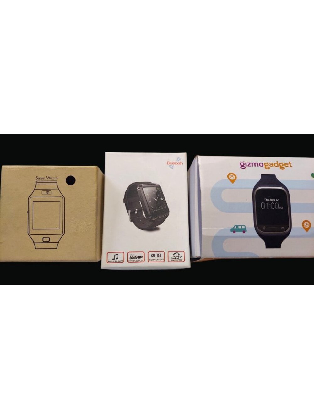 Smart Watch Bundle With Bluetooth